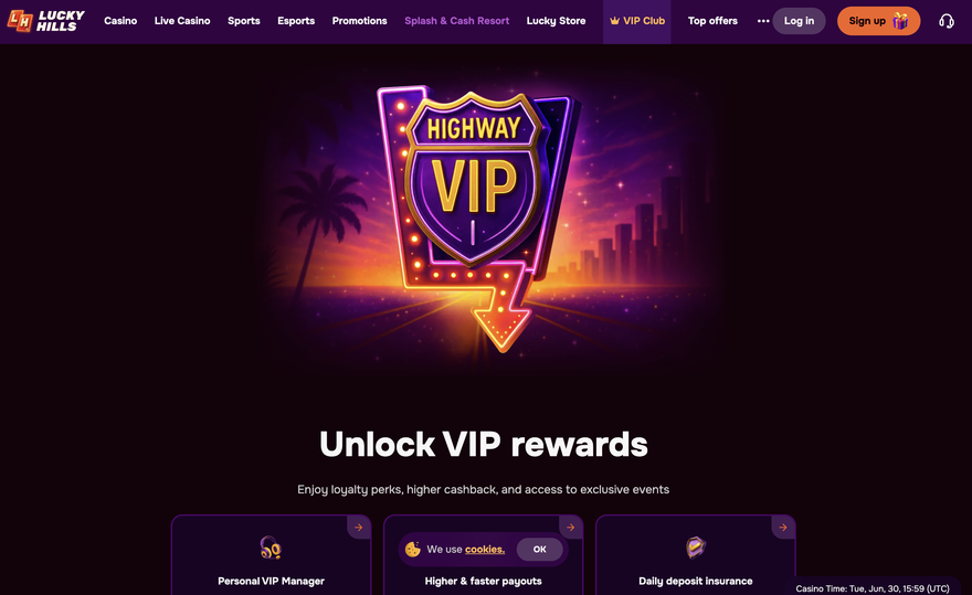 lucky hills casino Jeu